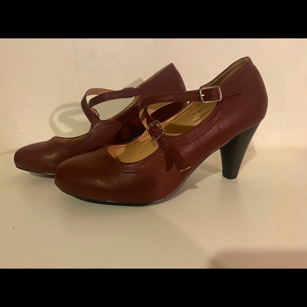 Strappy Mary Jane Heels